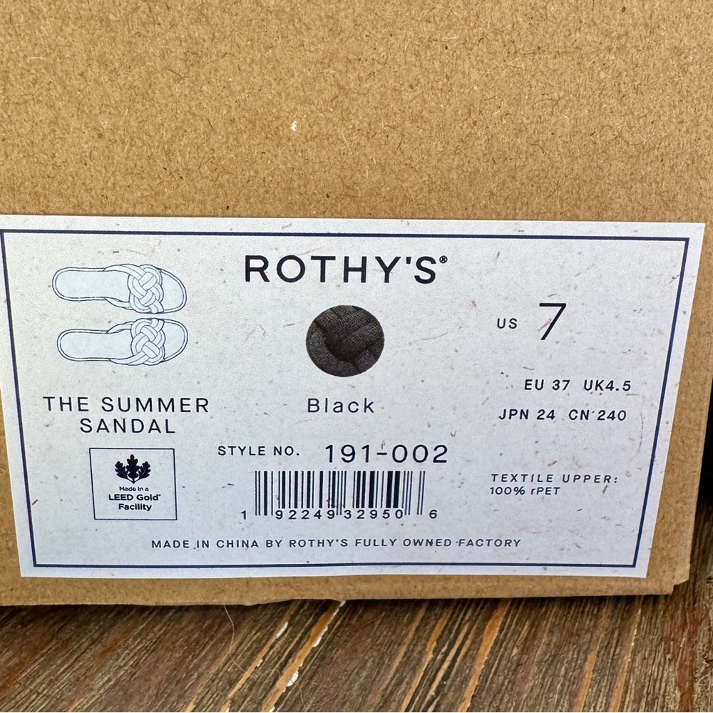 New in Box Rothy’s Summer Sandals - Picture 13 of 15